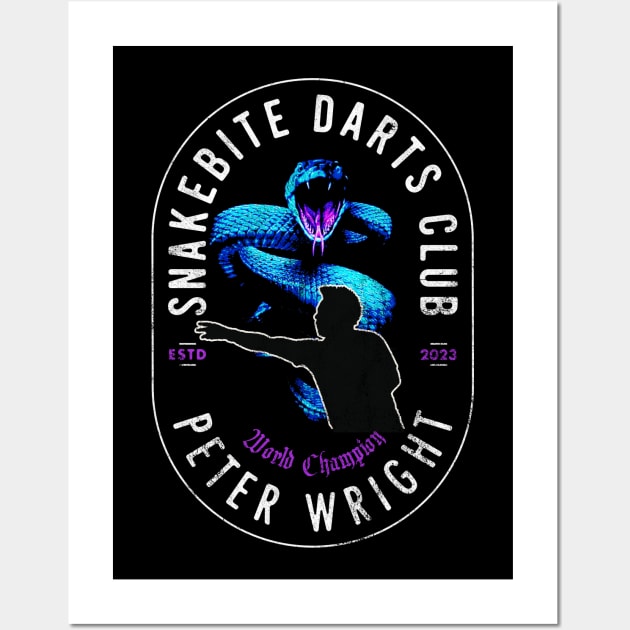Peter Wright PDC 2023 Wall Art by RichyTor